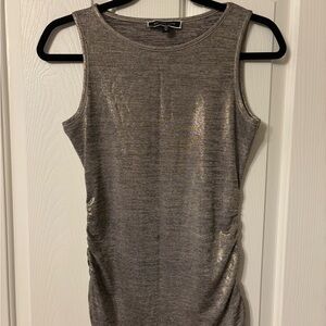Elegant Silver Sleeveless Camisole